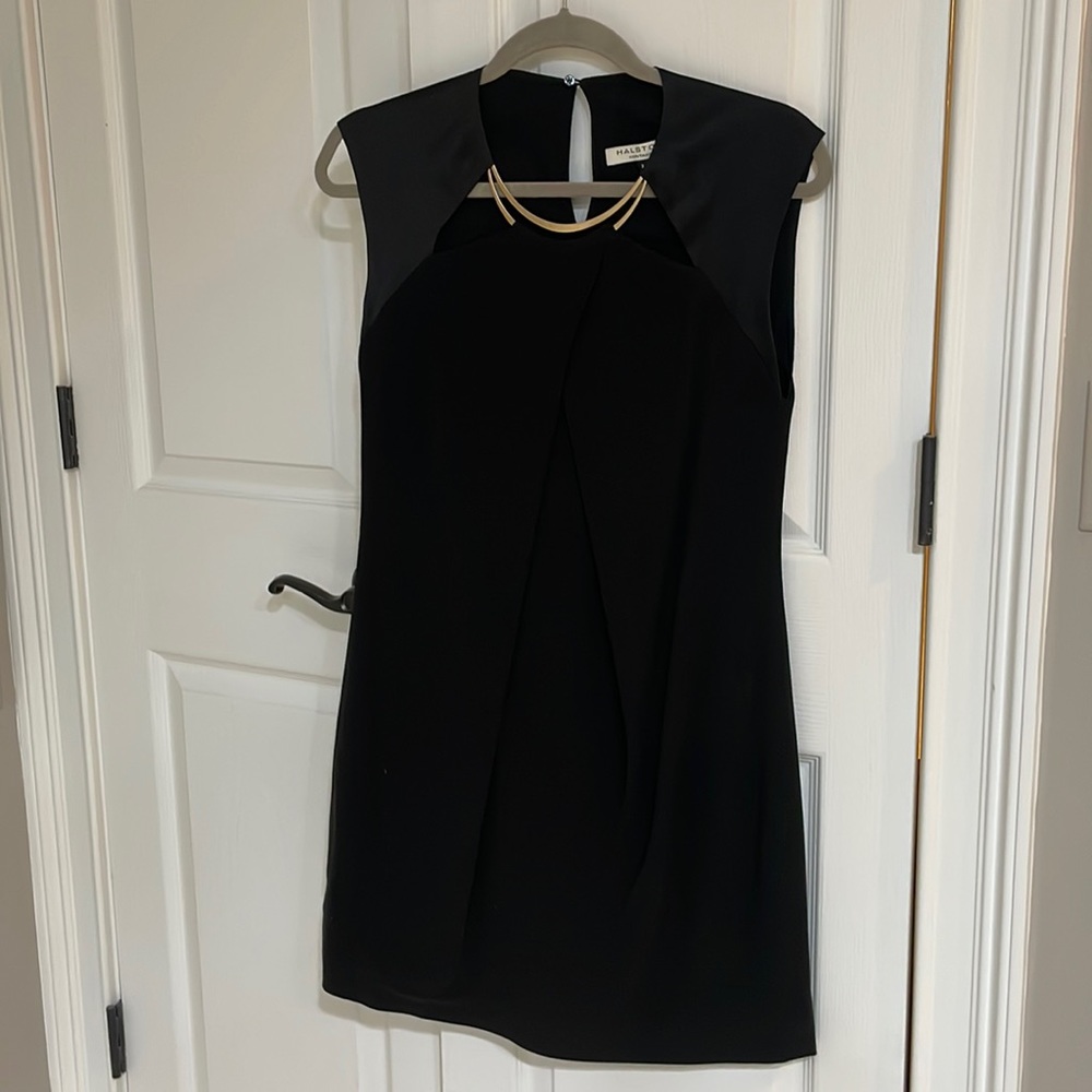 Halston Heritage black dress Size 4